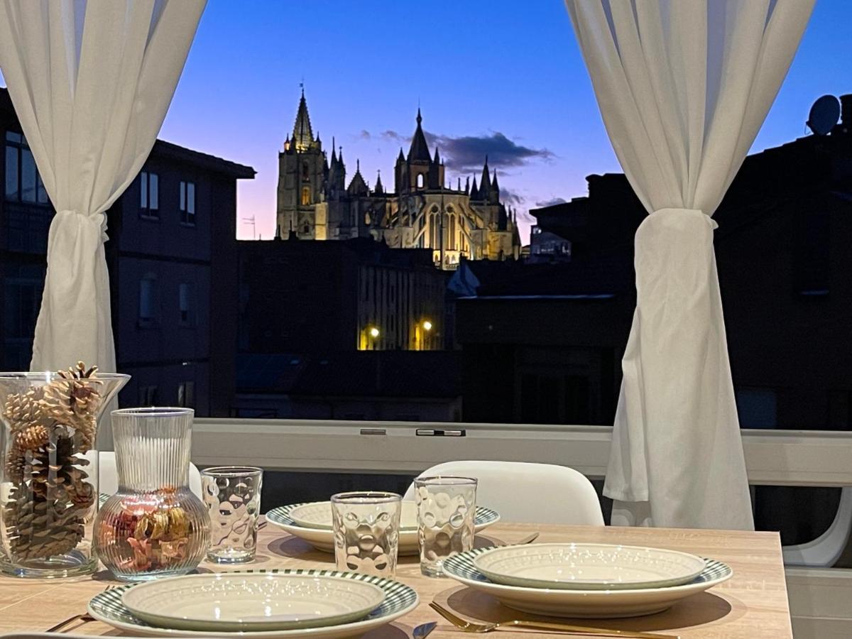 Appartement Vistas A La Catedral! El Mirador De San Guillermo à León Extérieur photo